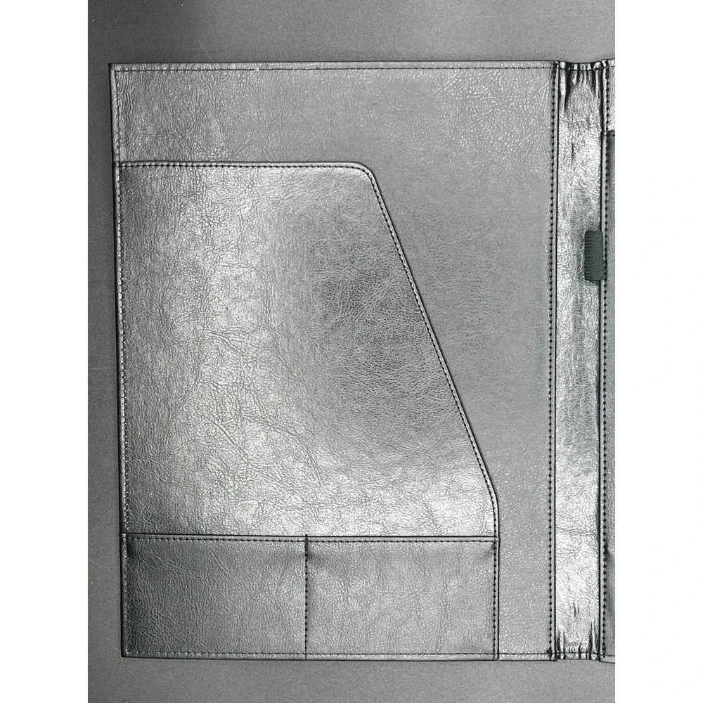 Successories Excellence Bald Eagle Black Faux Leather Padfolio Portfolio 9